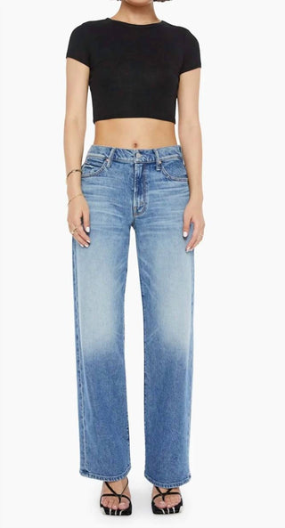 Mother - Mid Rise Tunnel Vision Sneak Jean