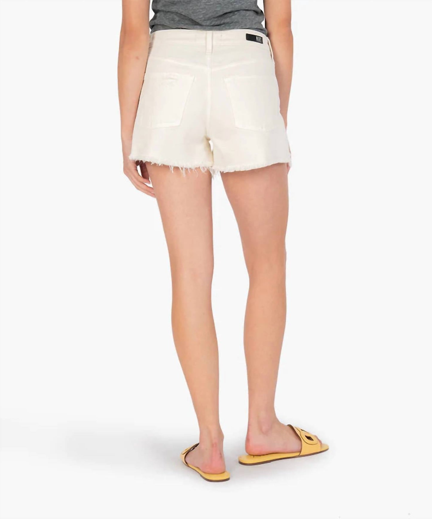 Kut From The Kloth - JANE HIGH RISE SHORT W/ FRAYED HEM