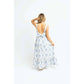 Karlie - Vintage Floral Tank Tie Maxi Dress