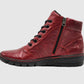 Kcr Group - Women's Everyday Fur-lined Zip-up Leather Boots