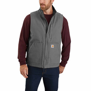 Carhartt - Men's Duck Sherpa Mock Neck Vest