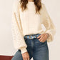 525 America - Piper Dramatic Sleeve Cable Sweater