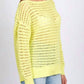 525 America - Cindy Open Stitch Sweater