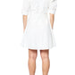 Ciebon - Embroidered Shirt Dress