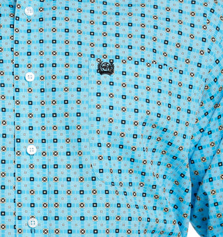 Cinch - Men's Geometric Long Sleeve Shirt