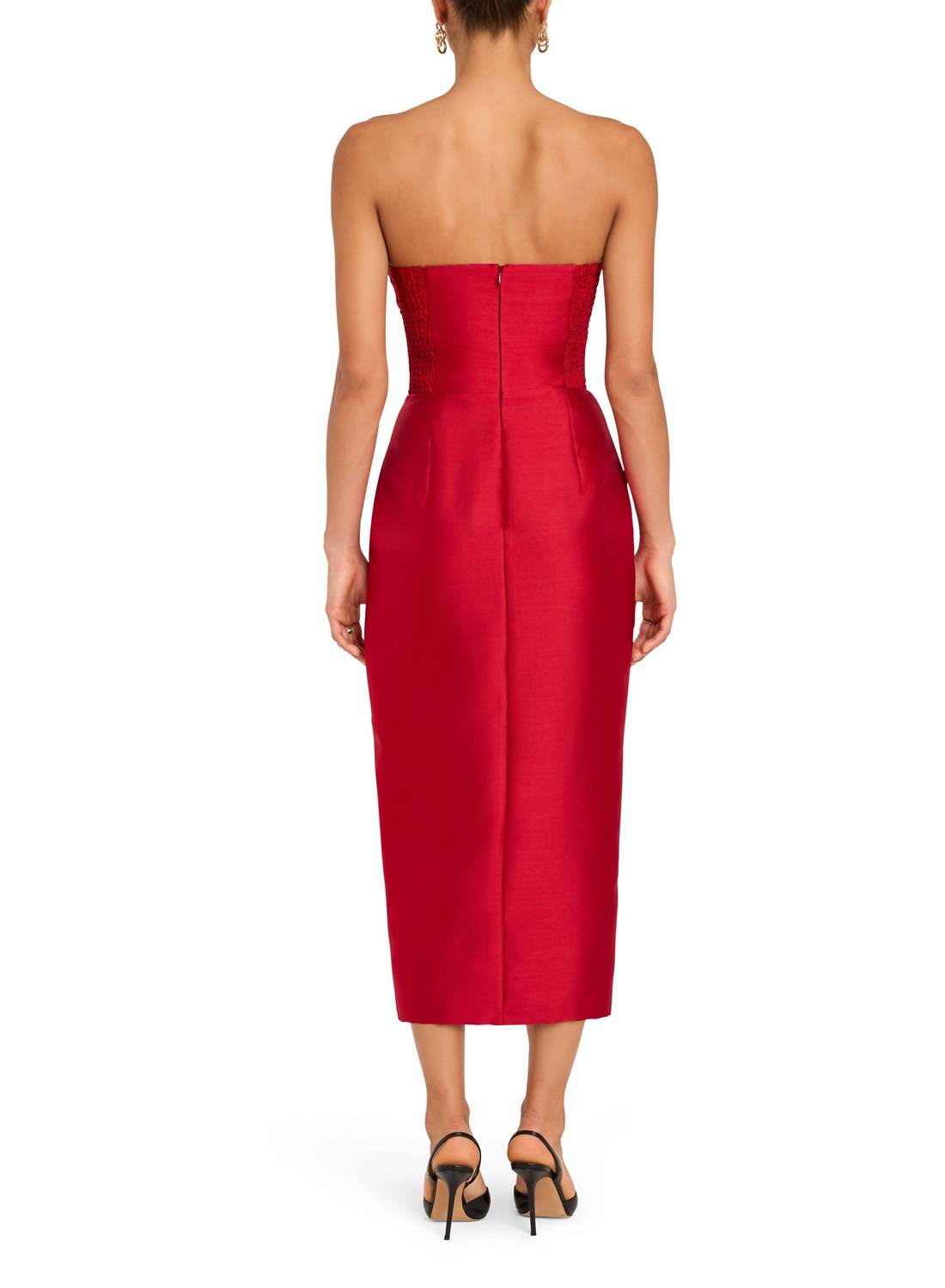 Amanda Uprichard - Ivy Strapless Midi Dress