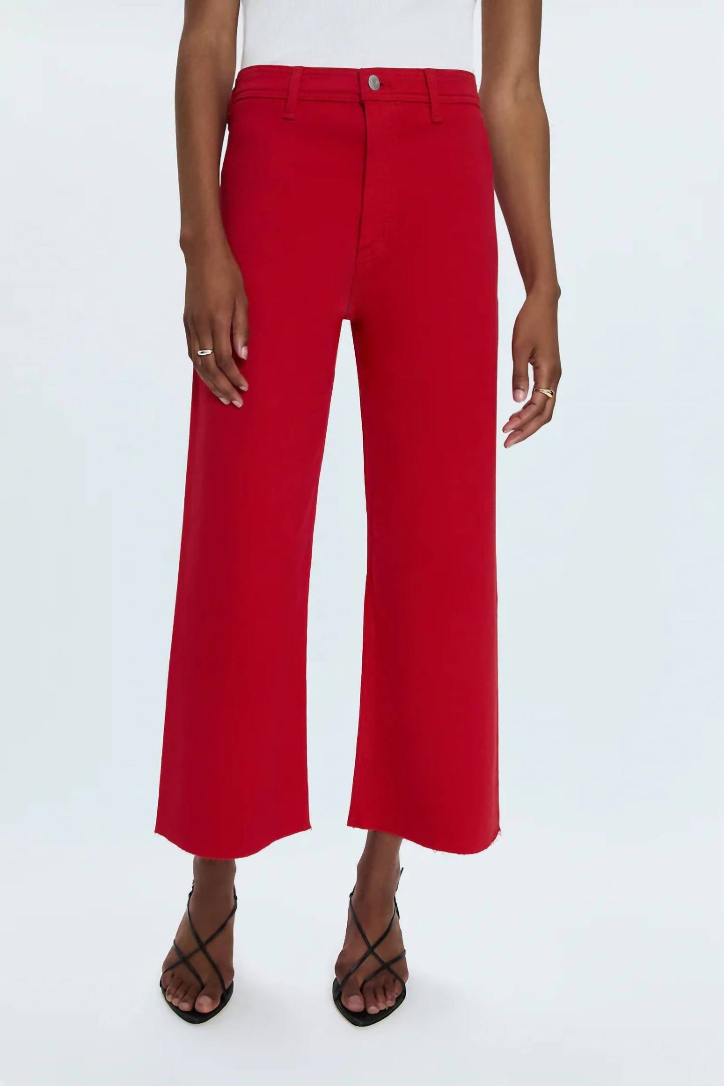 Pistola - Penny Crop High Rise Wide Jean