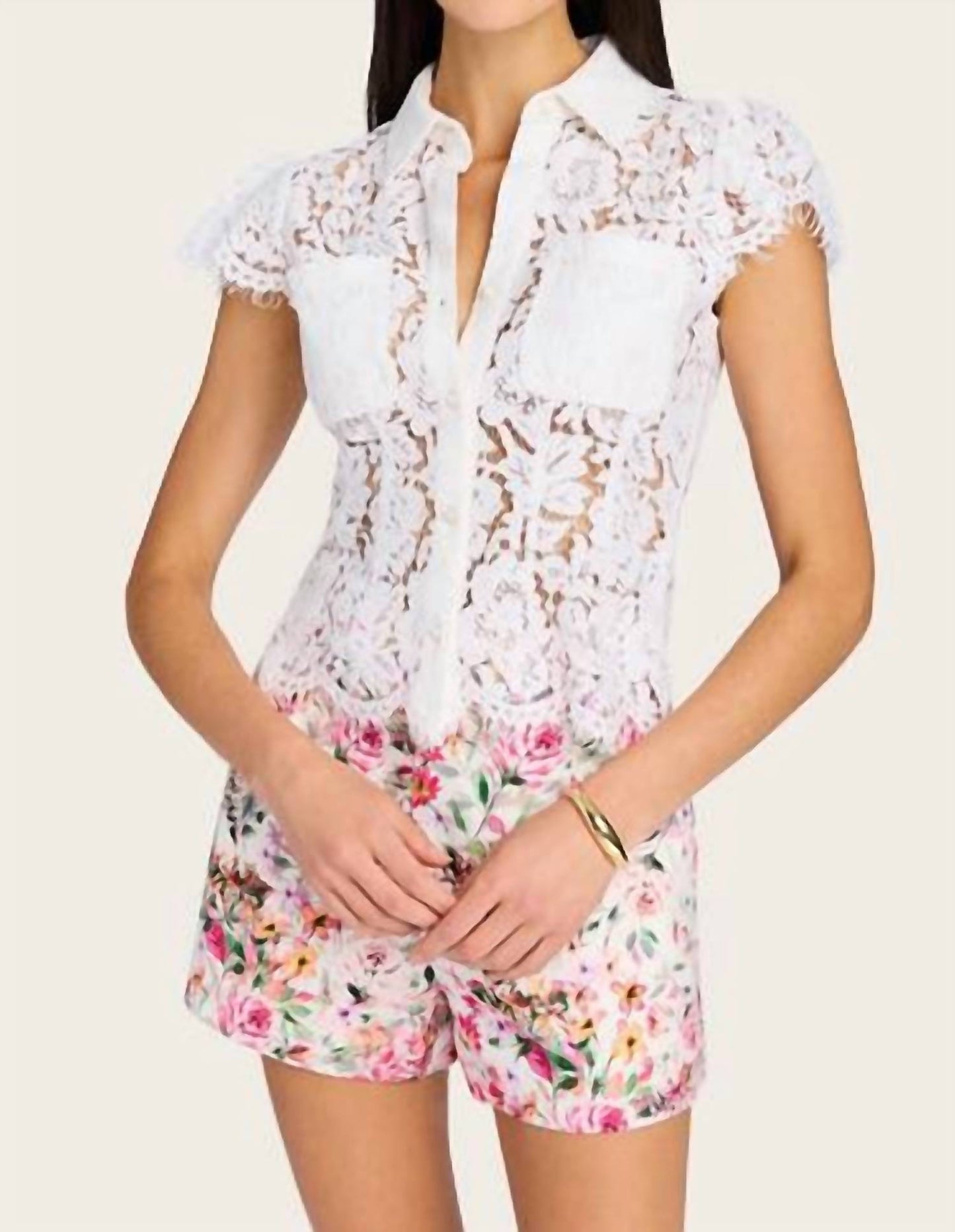Generation Love - Francesca Lace Shirt