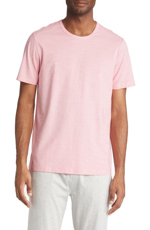 Daniel Buchler Cotton Blend Pajama T-Shirt in Red, Size Large