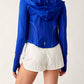 Free People - Playing for Keeps Zip Up Top