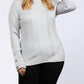 &Merci - Rib Stitch Pullover Sweater - Plus