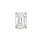 Diana M Jewels - 2.00 Cts Emerald Cut Lab Diamond Stud Earrings