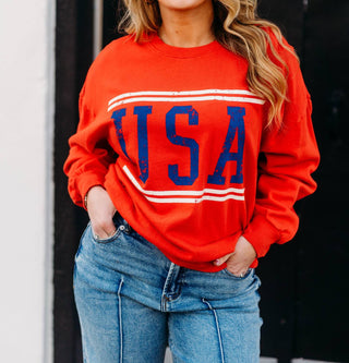Z Supply - Usa Sunday Sweatshirt