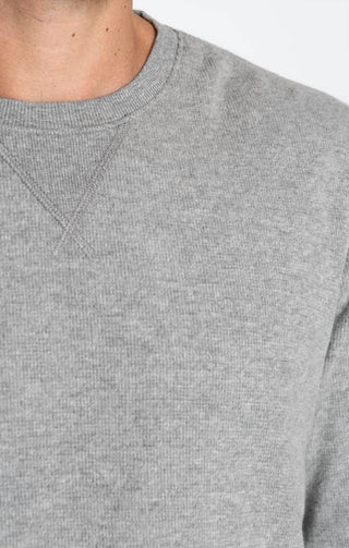 Jachs New York - Brushed Waffle Crewneck Sweatshirt