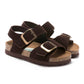 Scott David - Boy's Lil Jack Suede Buckle Sandals