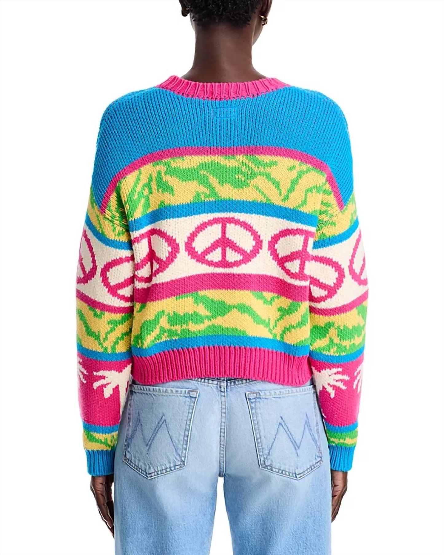 Mother - Itsy Cropped Crewneck Sweater