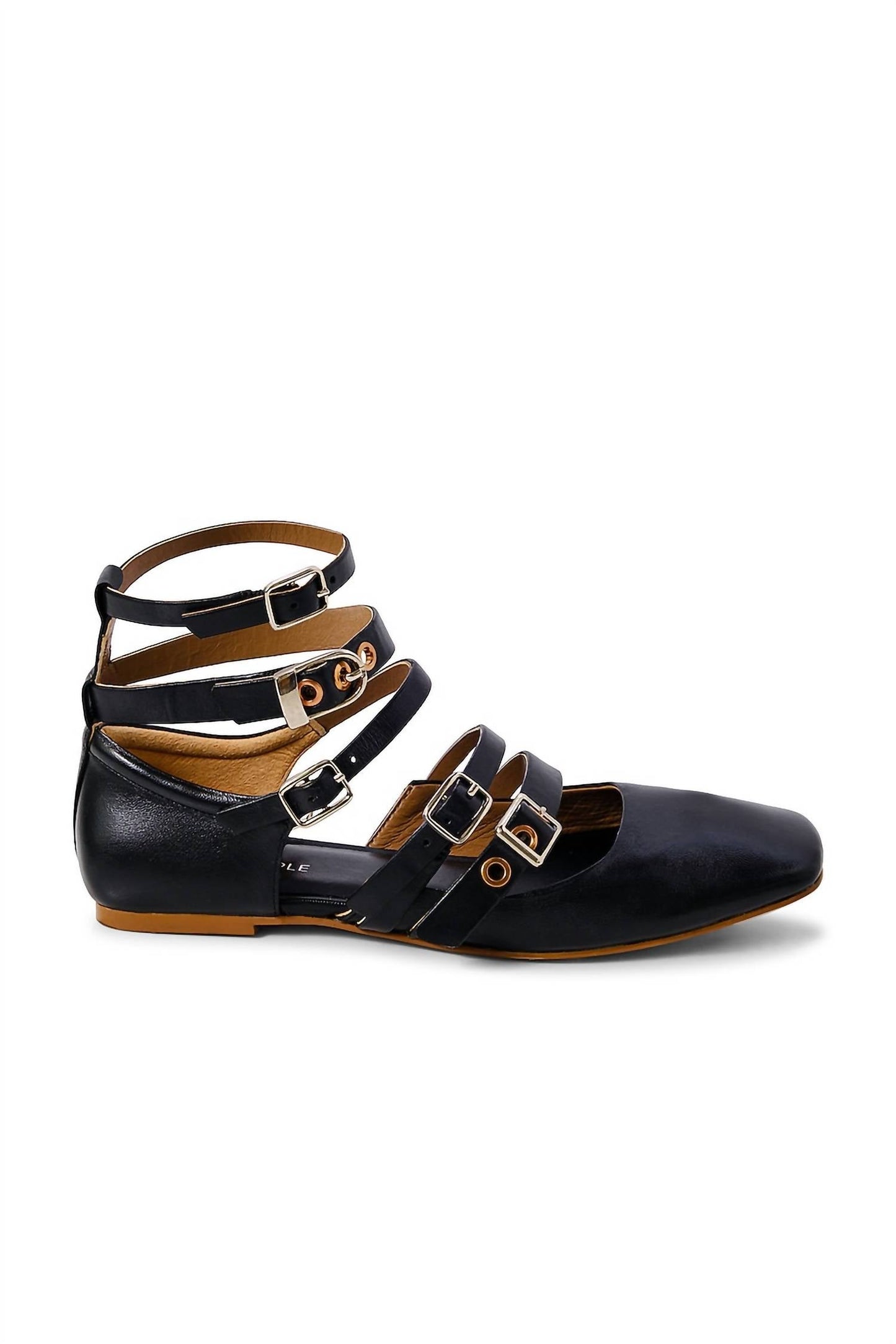 Free People - Women's Hart Buckle Ballet Flat Shoe