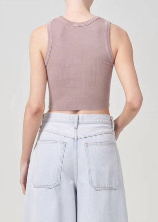 Agolde - Cropped Poppy Tank Top