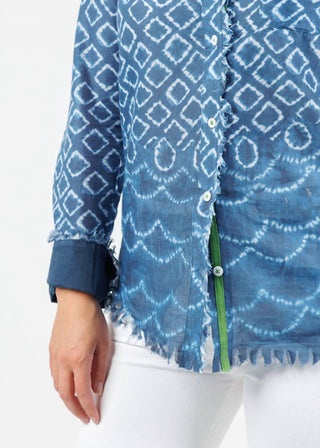 Dizzy-Lizzie - Women's Cape Cod Frayed Shirt