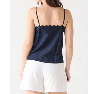 Black Tape - Eyelet Camisole