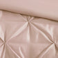 7 Piece Tufted Comforter Set Blush King
