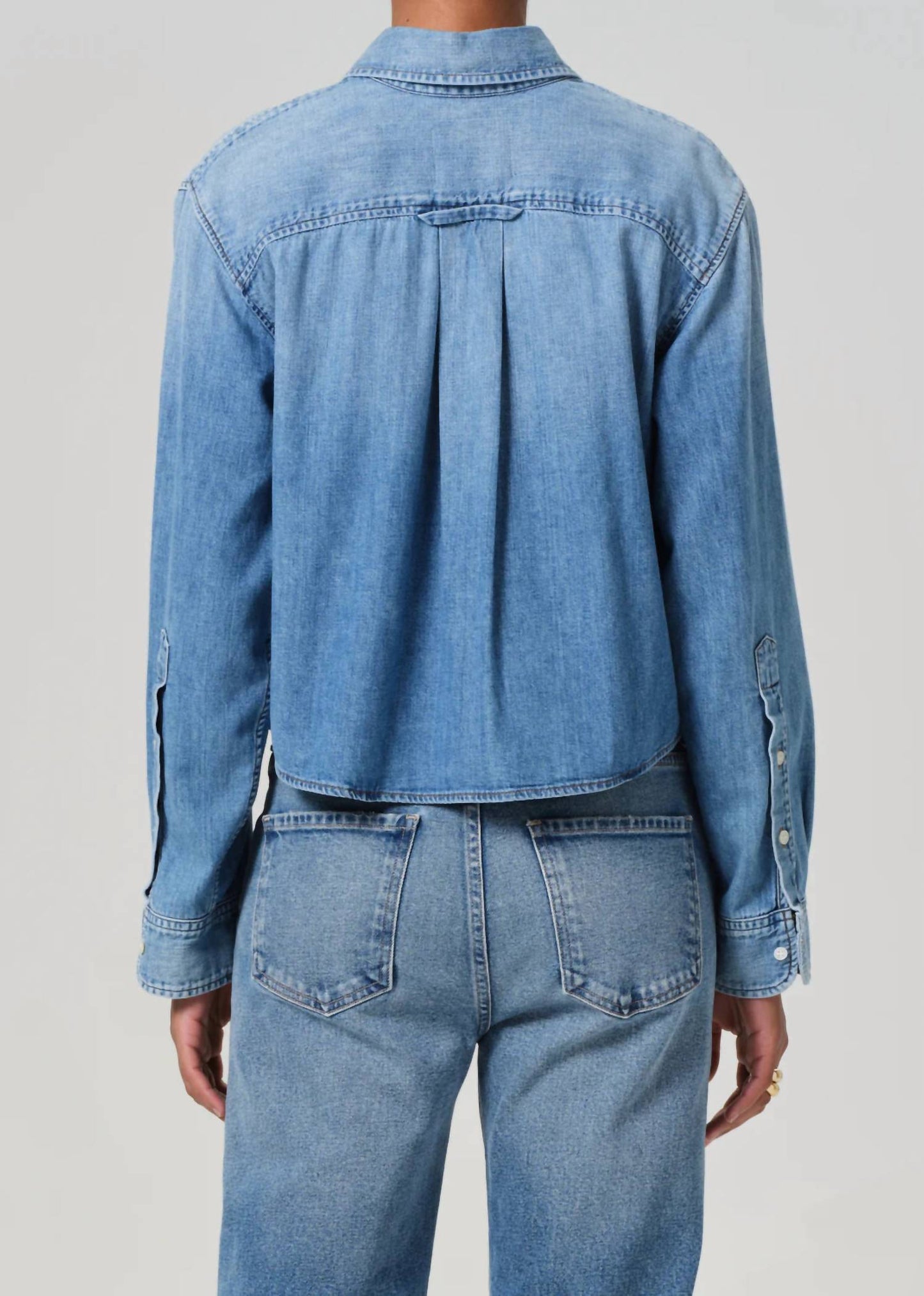 Citizens Of Humanity - Baby Shay Cropped Shirt