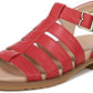 Dr. Scholl'S - Women's A Ok Rounded Open Toe Ankle Strap Flats Sandals