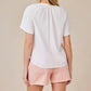 Bella Dahl - Flowy Short Sleeve Pullover Top