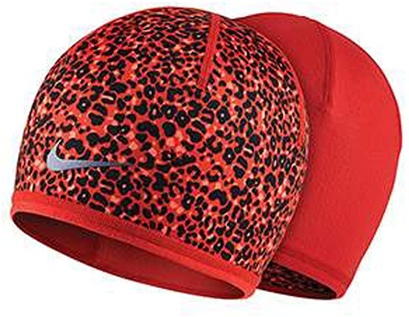 Nike Women's Run Lotus Reversible Beanie Pink Size One Size