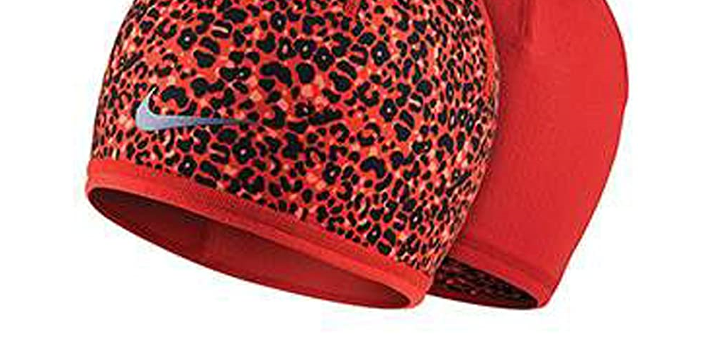 Nike Women's Run Lotus Reversible Beanie Pink Size One Size