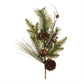 Pine and Sleigh Bell Spray (Set of 2)