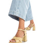 Xti - Women's Heeled Platform Sandals