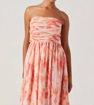 Astr - Aneesha Tie Dye Midi Dress