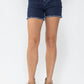 Judy Blue - Leopard Print Jean Shorts