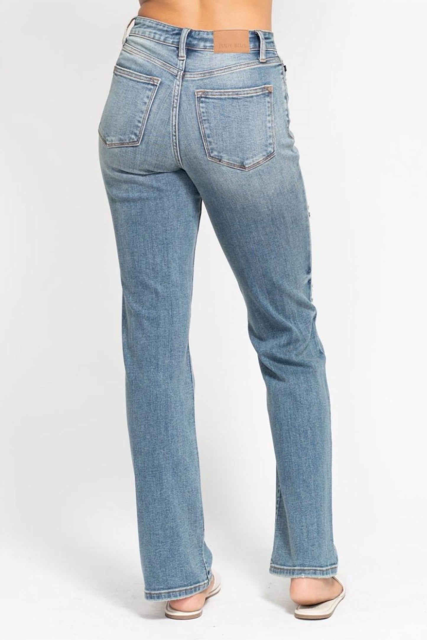 Judy Blue - Dad Straight Jeans