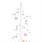 Wood Bead and Puff Ball Garland (Set of 2)