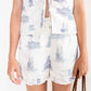 Skies Are Blue - Sightline Summer Printed Shorts (size Reg & Plus)