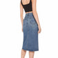 Mother - Swooner Straight A Midi Skirt