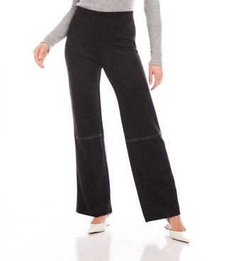 Karen Kane - Women's Faux Suede Stitch Pants