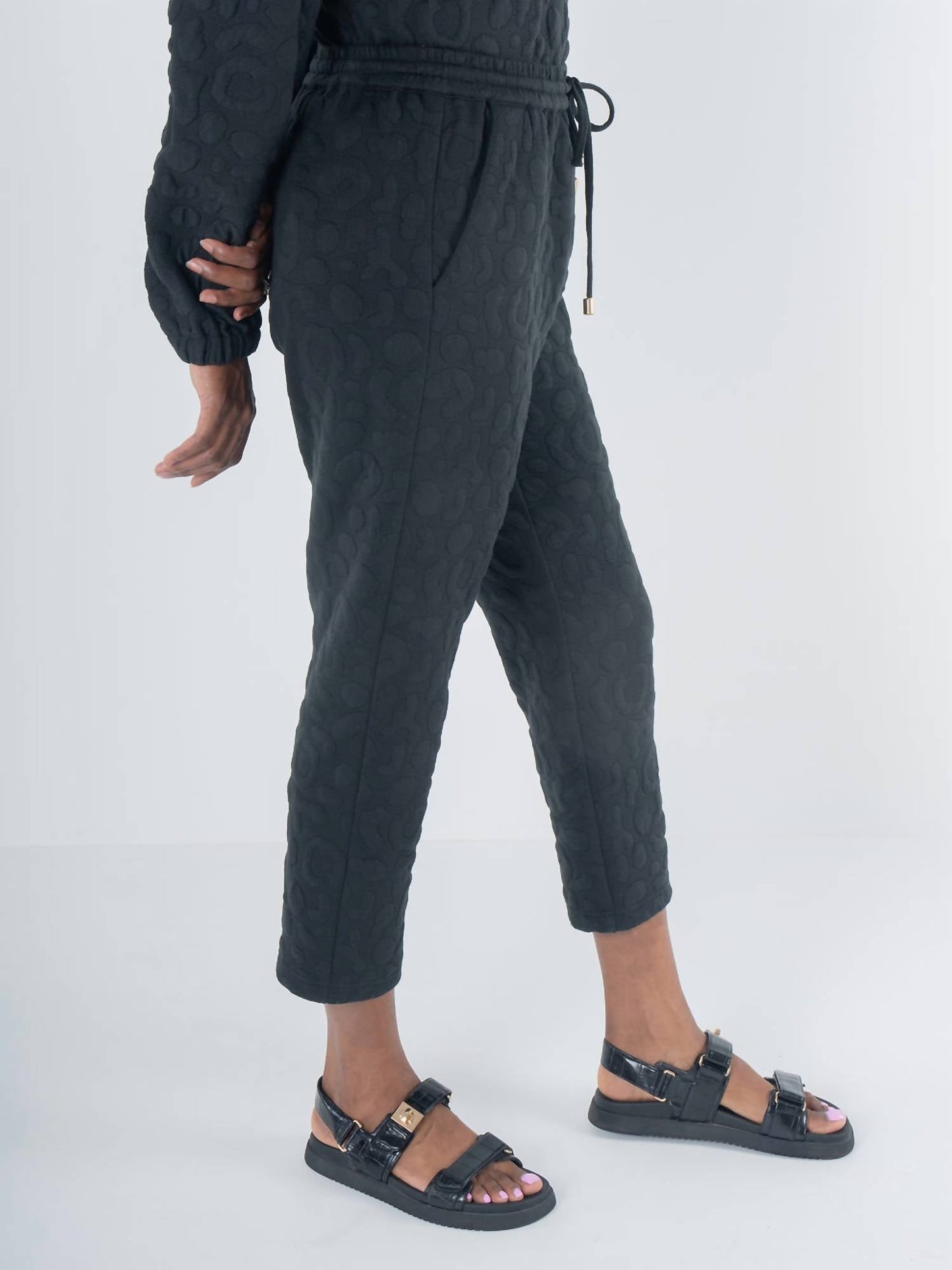 Emily Mccarthy - Joy Drawstring Waistband Jogger Pants