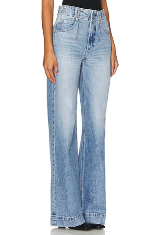 Pistola - Lana Double Button High Rise Ultra Wide Leg