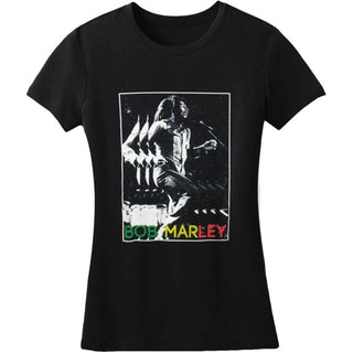 Bob Marley - Women's Live Repeat T-shirt