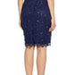 Adrianna Papell - Embroidered Sheath Dress