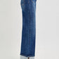 Risen - High-rise Patch Cuffed Jeans