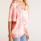 Z Supply - Aylin Watercolor Leaf Top