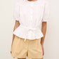 Marie Oliver - Wills Button Front Top