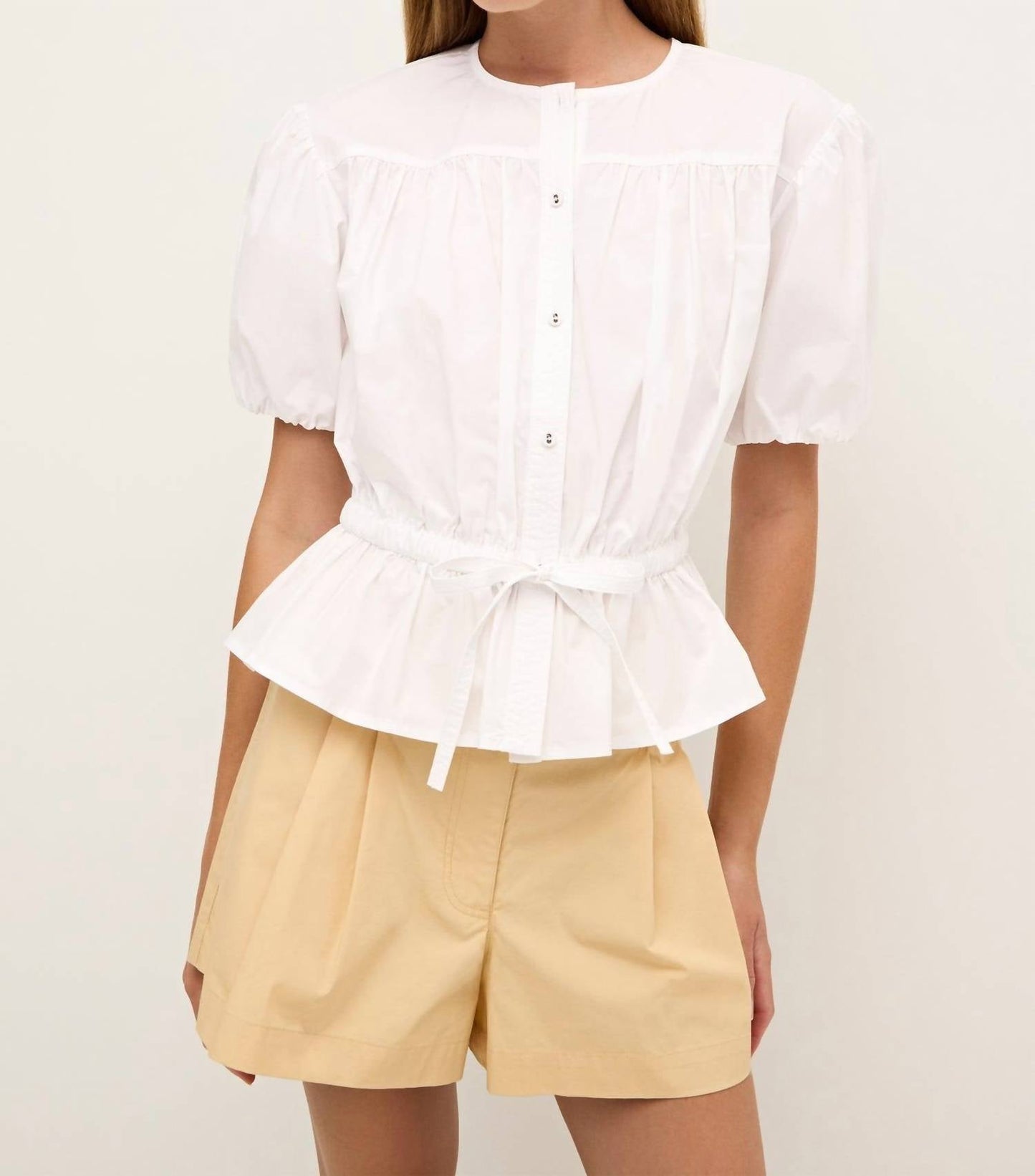 Marie Oliver - Wills Button Front Top