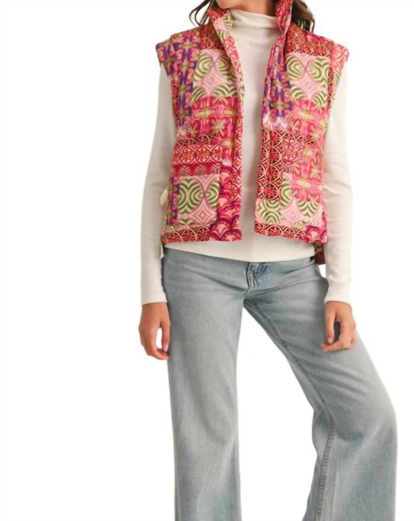 &Merci - Patchwork Quilted Vest