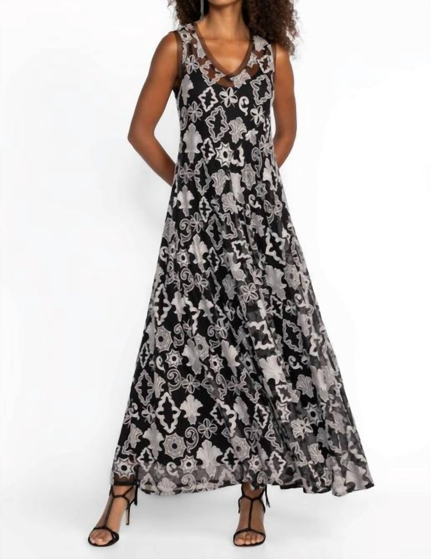 Johnny Was - MAZZY BIAS SLIP DRESS