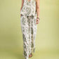 Gigio - Phoebe Floral Set Illusion Jumpsuit